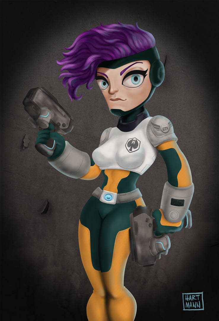 Space Ranger - Sheila by mojomann on DeviantArt