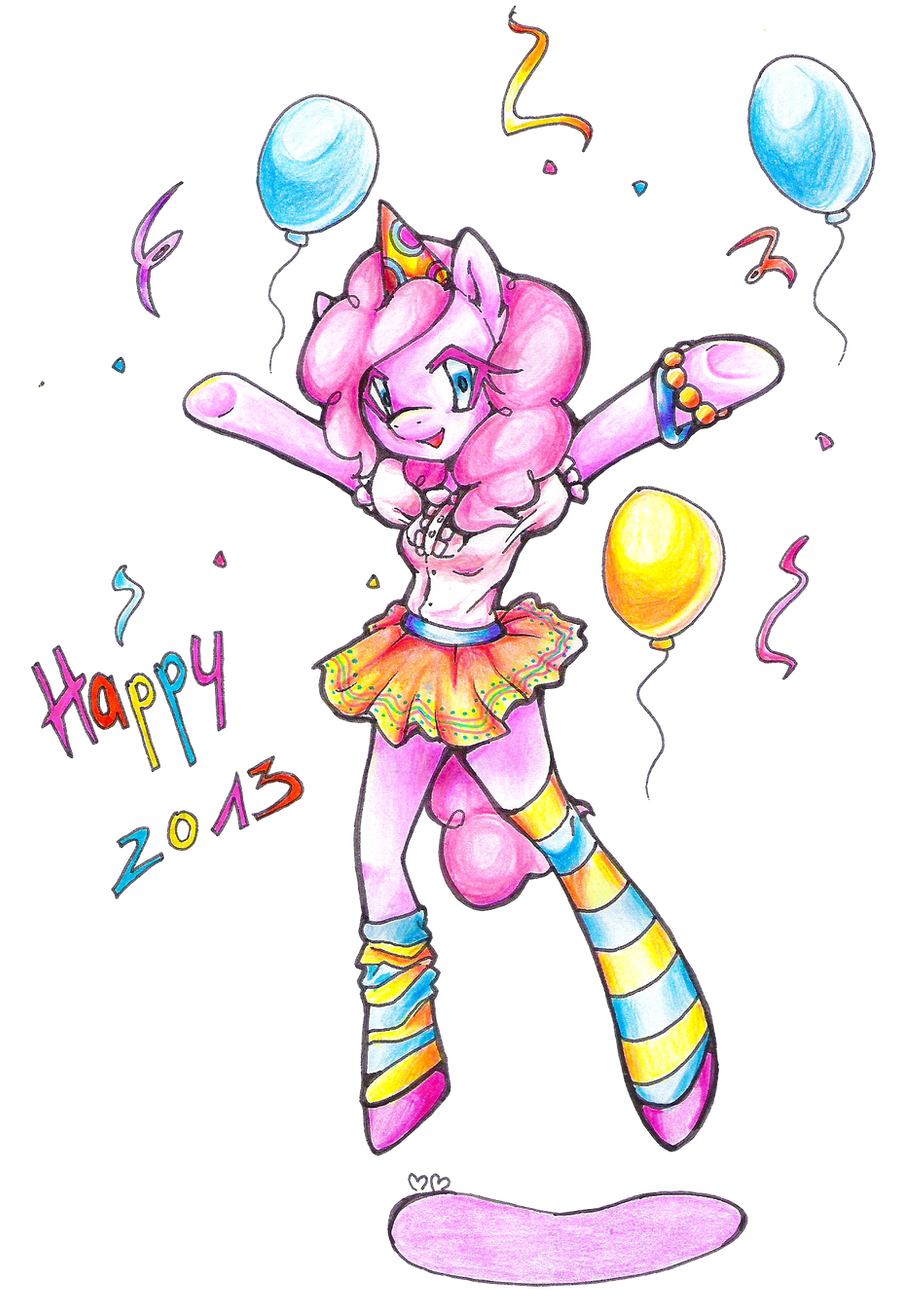Pinkie wishes Happy 2013