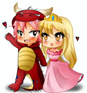 Little Dragon and Princess