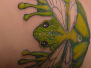 Fairy Frog Tattoo...