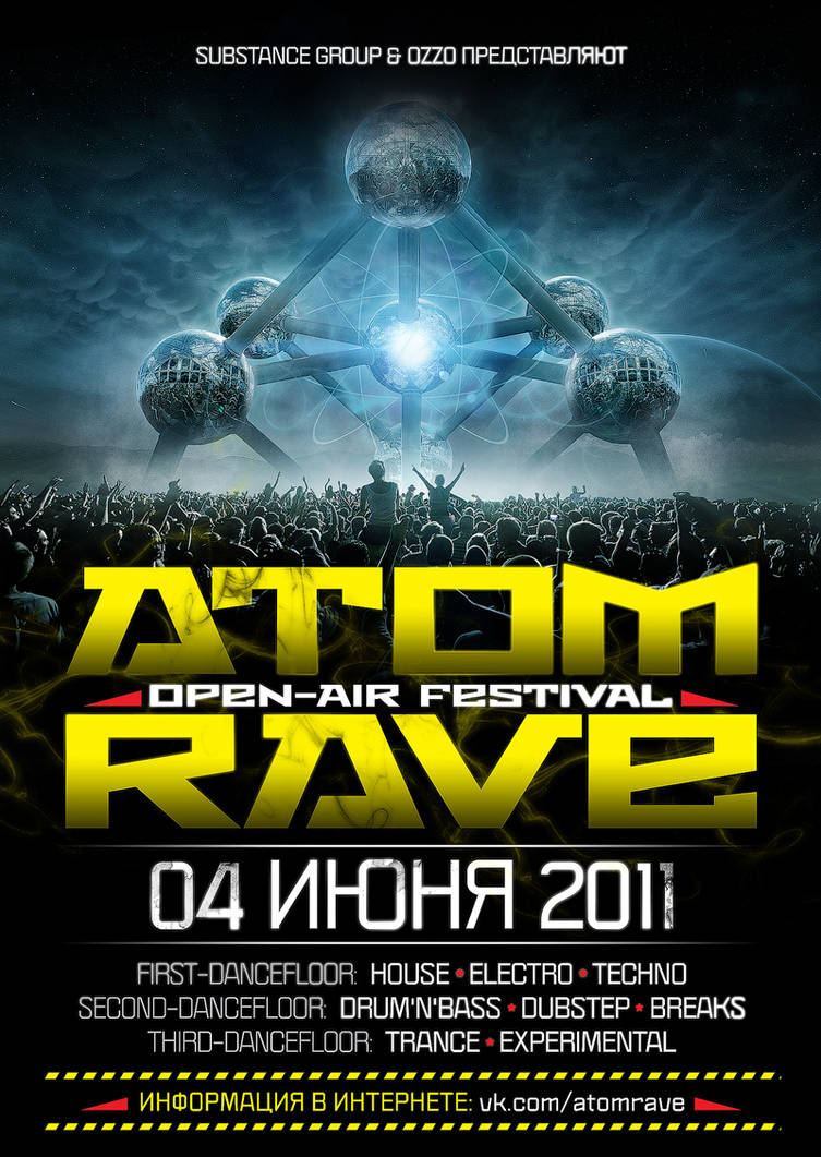 Atom Rave. Open-air Festival. by Sel1210 on DeviantArt