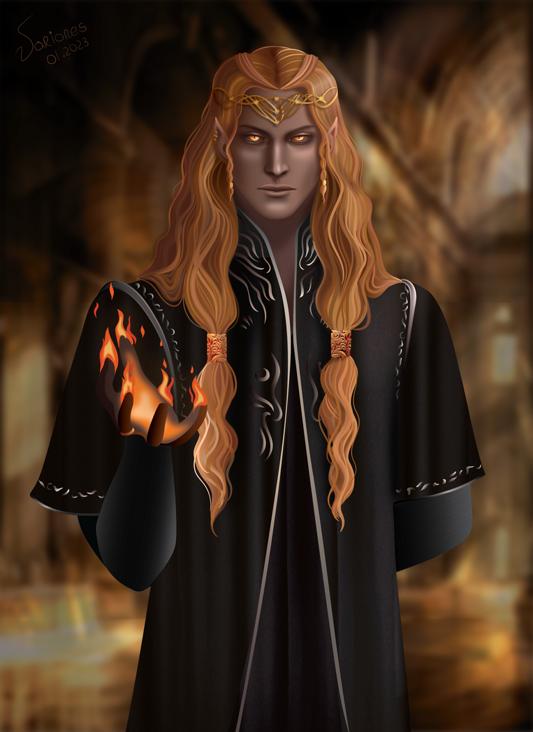 Sauron. Black robe by Variones on DeviantArt