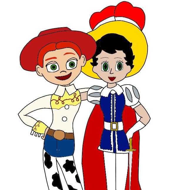 Tomboys unite by Dragonrider1227 on DeviantArt