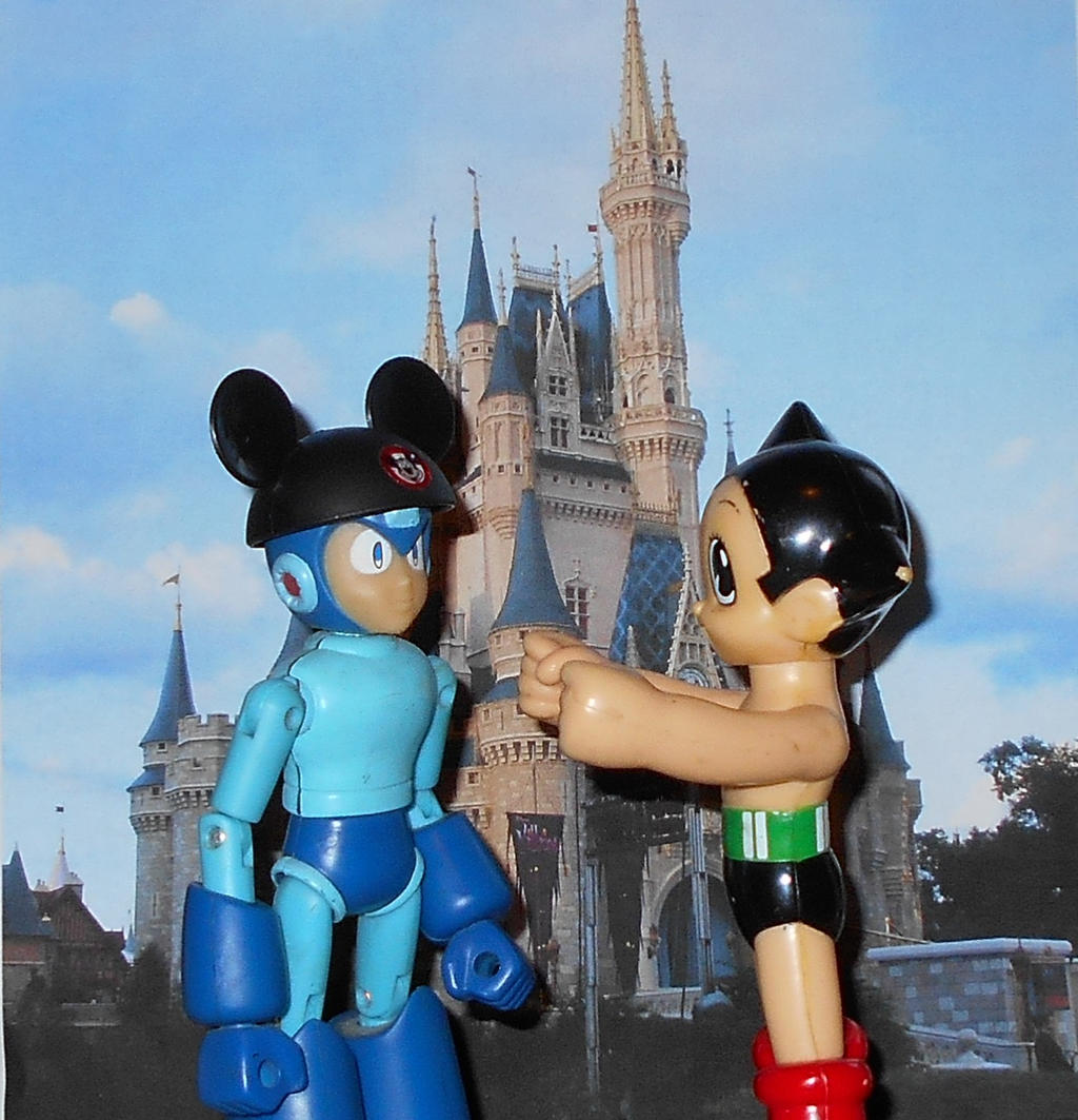 Astro Boy and Mega Man go to Disney World