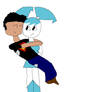 Jenny carrying me