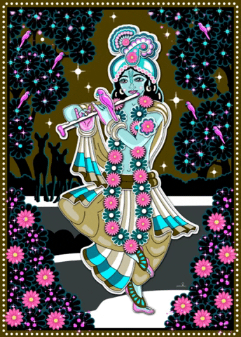Sri Krishna playing flute - GIF by Mohinipriya on DeviantArt Sri Krishna playing flute - GIF by Mohinipriya on DeviantArt