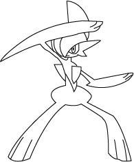 Gallede Line Gallade line drawing by Smysh on DeviantArt