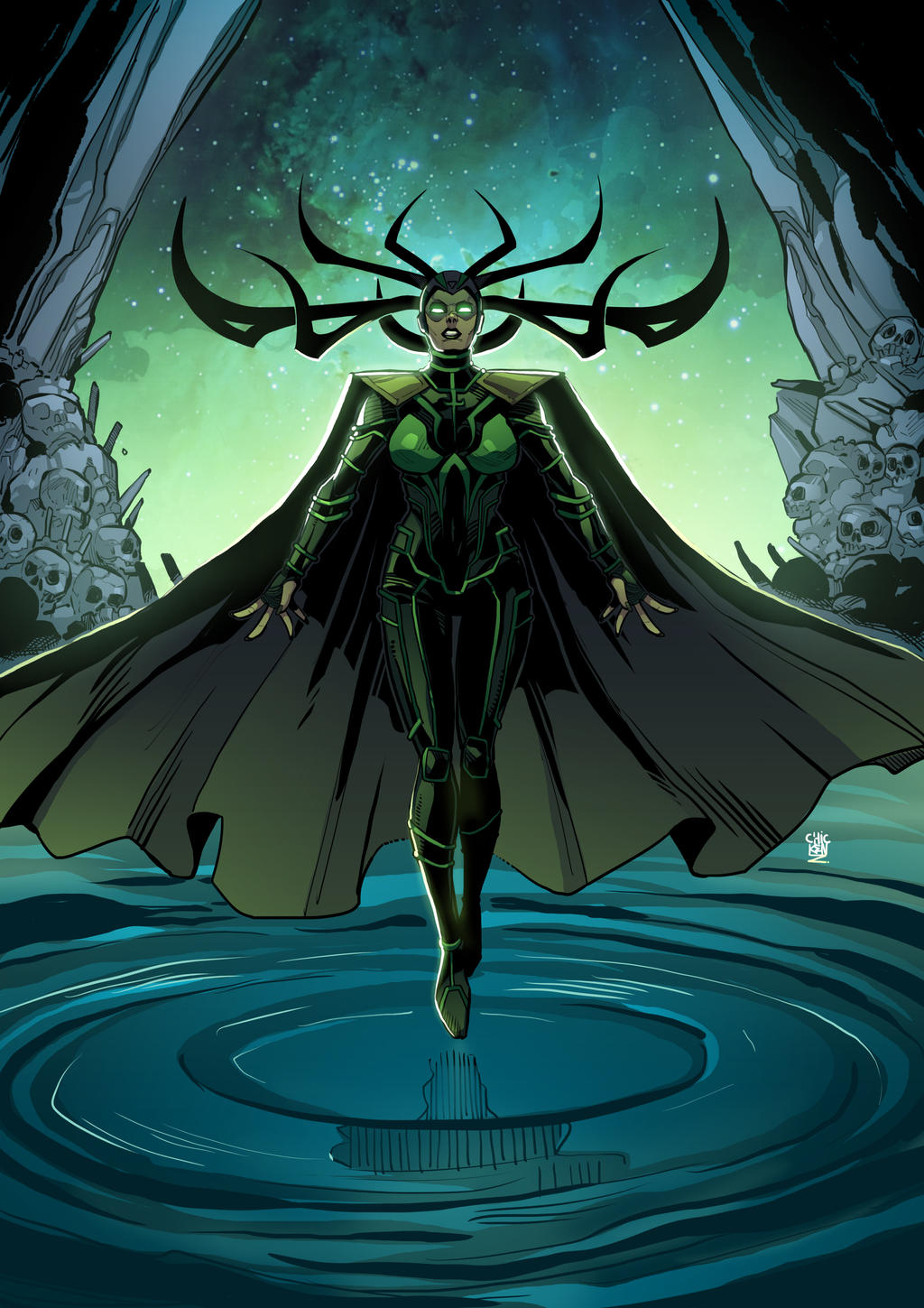 Hela by ChickenzPunk on DeviantArt