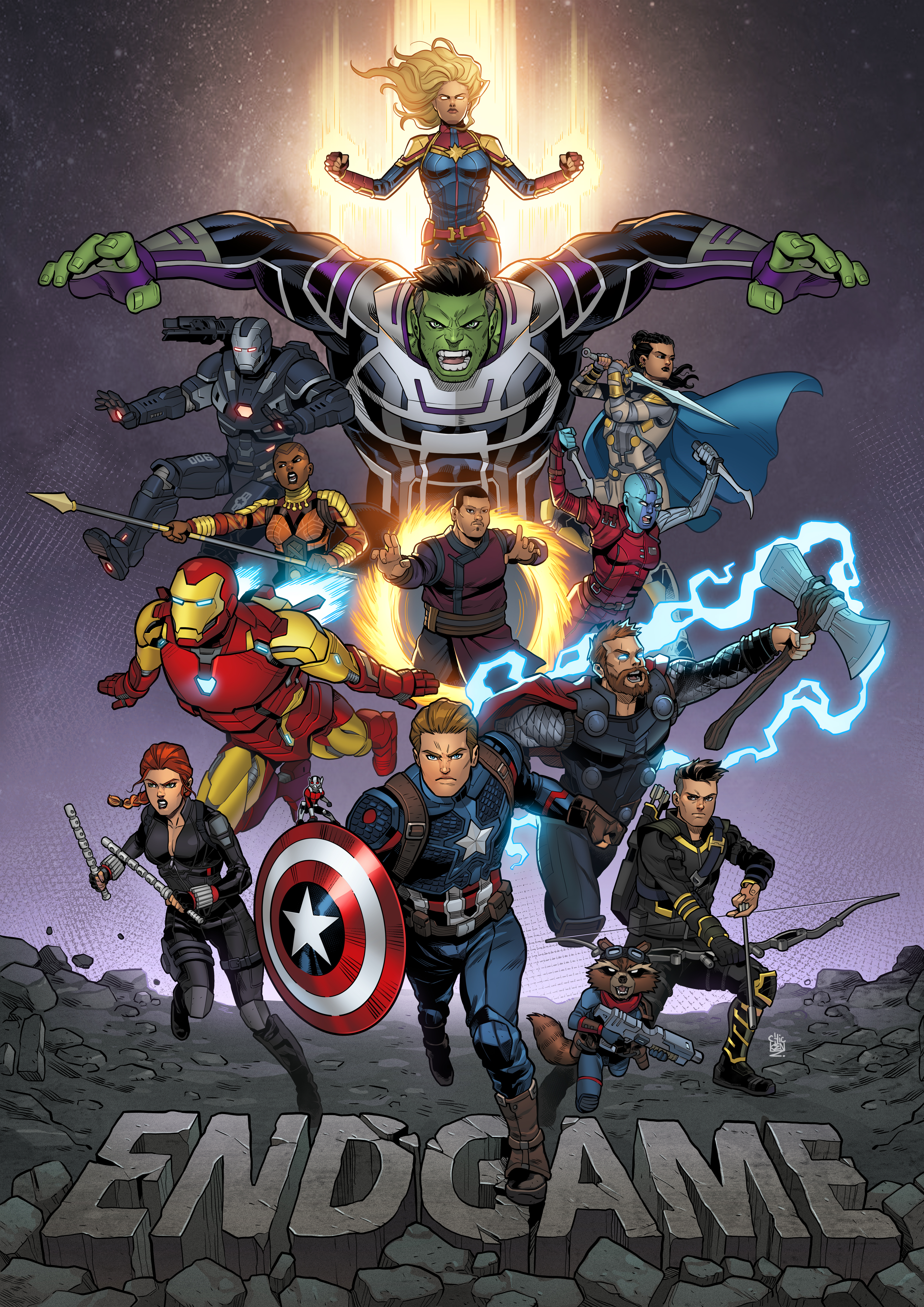 Avengers End Game by HZ-Designs on DeviantArt