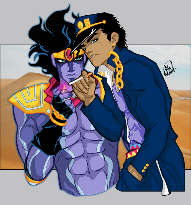 Jotaro Kujo (Part 6)  Star Platinum, The World by Yeyasanic on DeviantArt