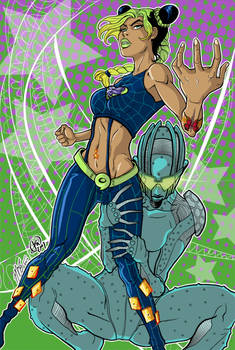 Jolyne Cujoh and Stone Free