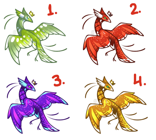 Royal birds Adopts 2| CLOSED