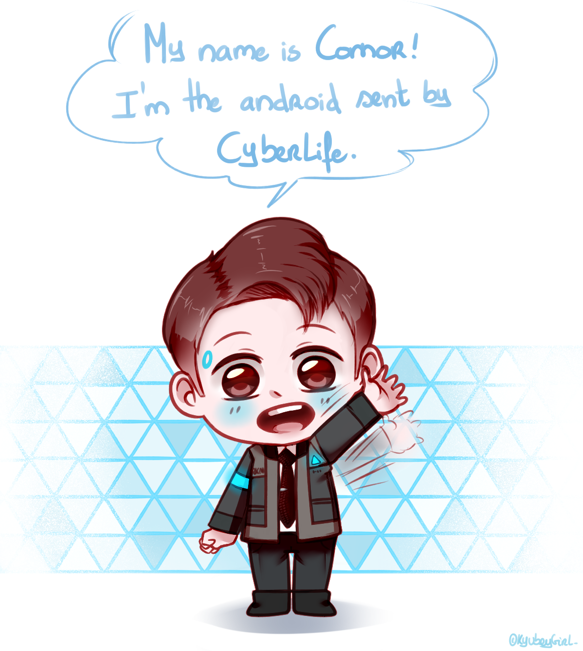 Connor - Detroit Become Human ~ by Naty-js on DeviantArt