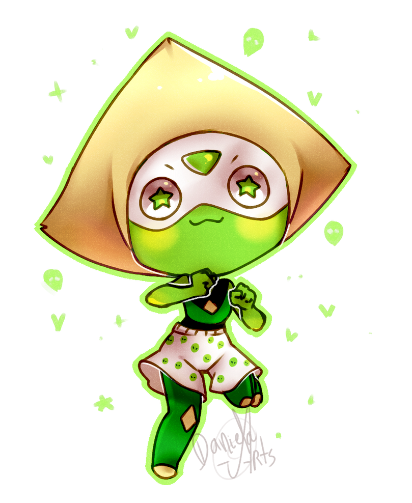 Pyjarid Chibi Chibi Peridot by Daniewise on DeviantArt