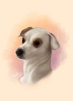 Dog Painting Portrait