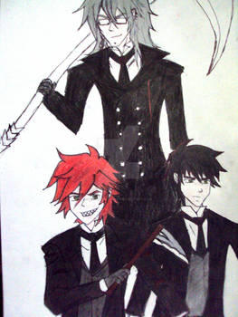 grell,undertaker and william