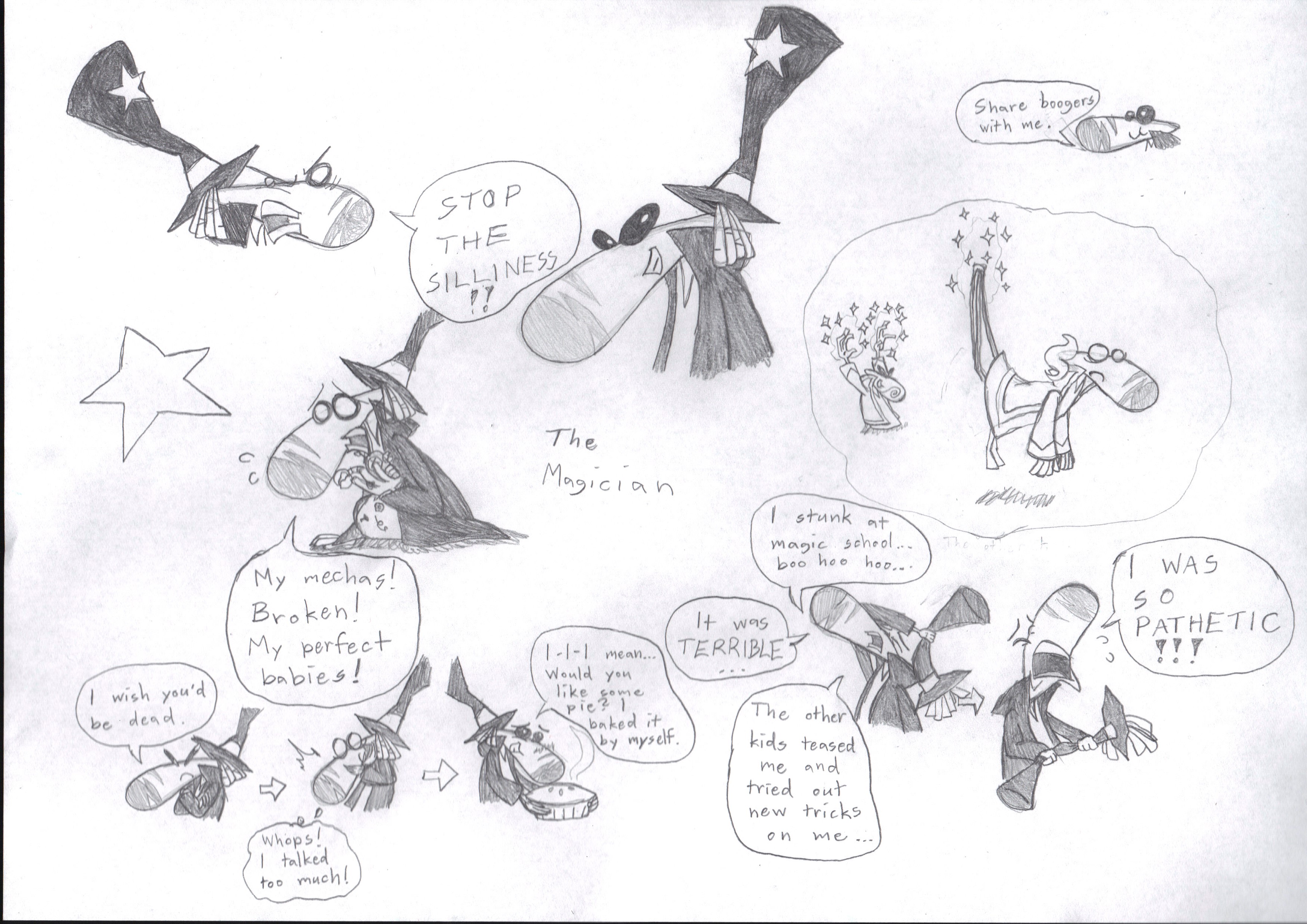 The Magician Doodles by Susukomakerfi18 on DeviantArt