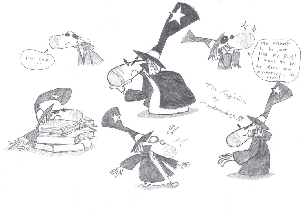 Just Some Magician Doodles by Susukomakerfi18 on DeviantArt