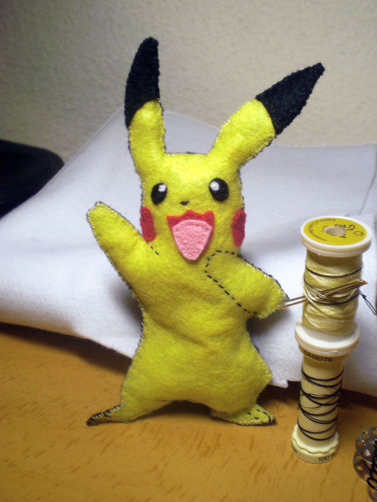 Pikachu plushie