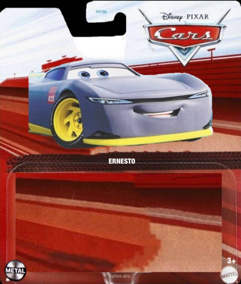 Cars Red Racing Rilo Cars: Red Riders (2023) Ernesto Concept Packaging by PixarAnimation on ...