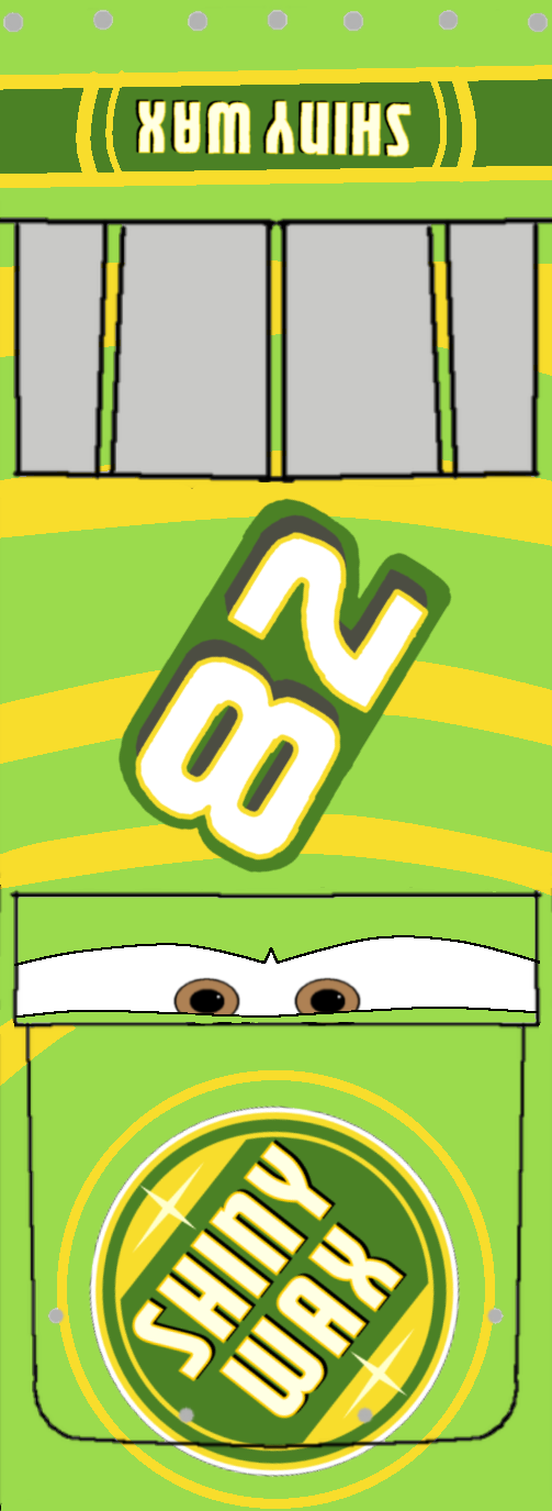 Disney cars shiny wax sales