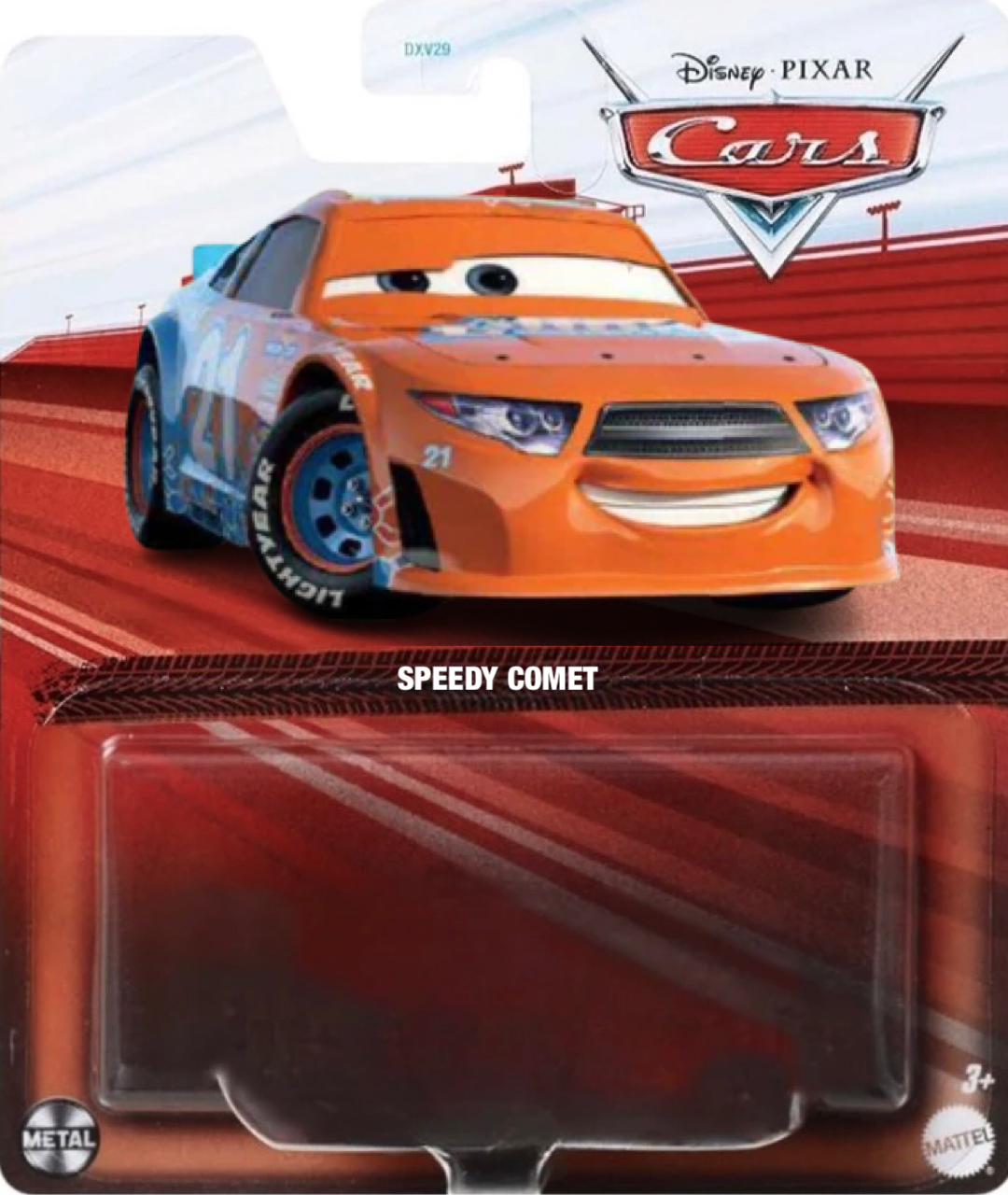 Cars Red Riders 2023 Speedy Comet Concept Packa by