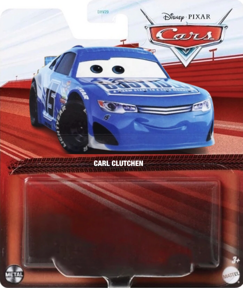 Cars 3 hot sale carl clutchen diecast