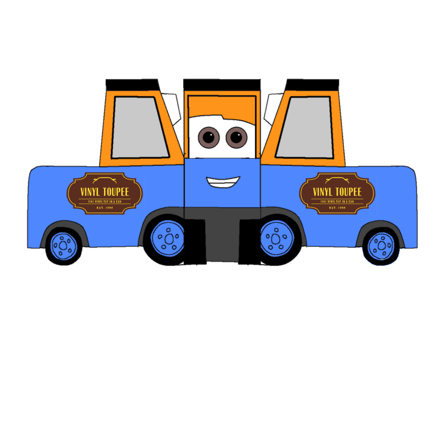 Vinyl top toupee cars