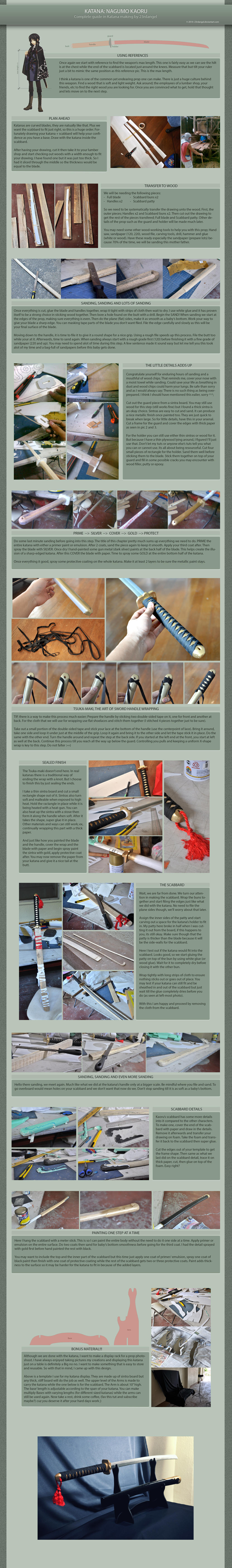 Hakuouki: Nagumo Kaoru's Katana Tutorial