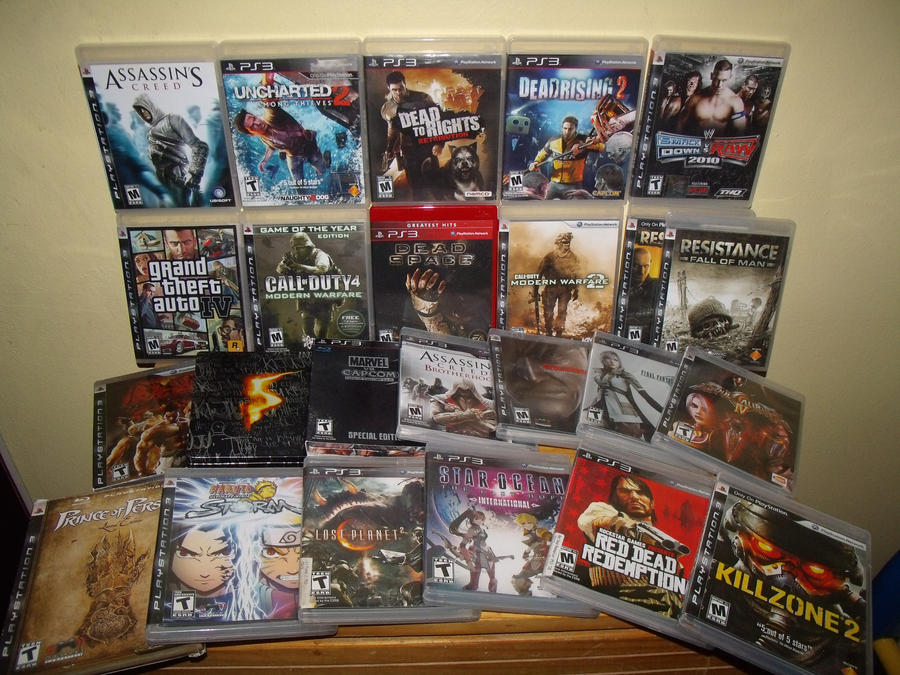 My PS3 Videogames