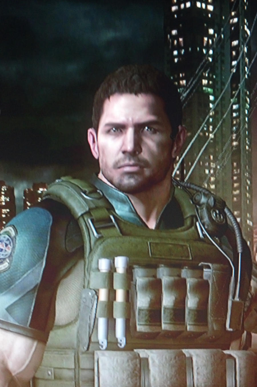 Chris Redfield Rpd Chris Redfield Campaing Screenshot by redfield37 on DeviantArt