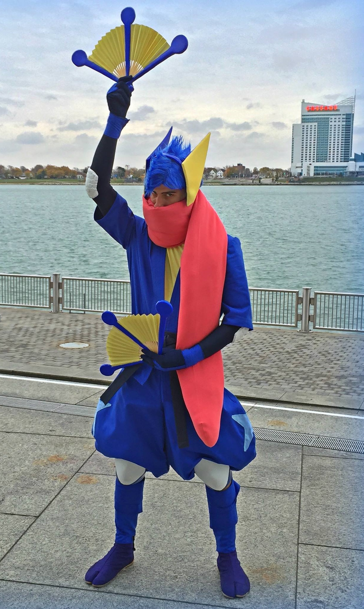 Greninja Gijinka Cosplay (Pokemon)