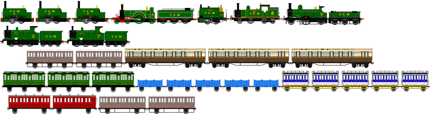 Mainlander Train Sodor and Mainland Railway (My Headcanon) by islandofsodorfilms on ...