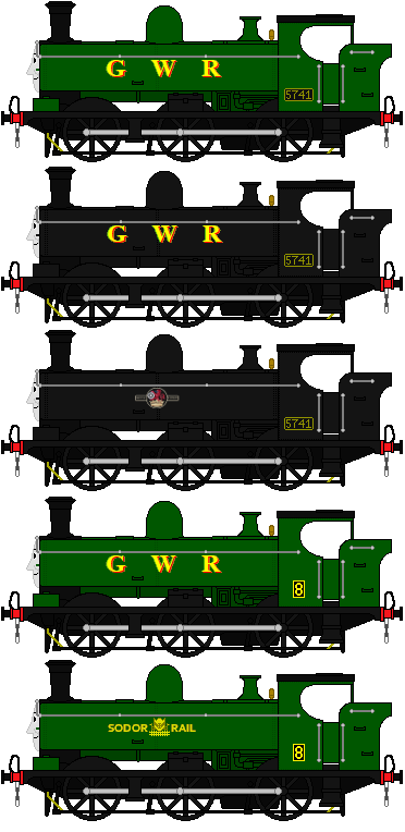 Gwr Rws Characters Duck The Great Western Engne(My Headcannon) by islandofsodorfilms on ...