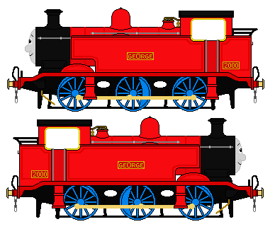 Georg Engine George The Tank Engine by islandofsodorfilms on DeviantArt