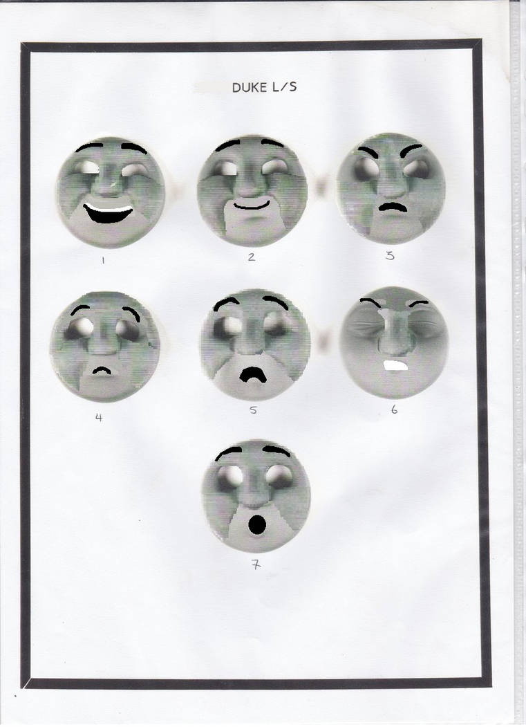 Large Scale Duke Duke Large Scale Face Sheet by islandofsodorfilms on DeviantArt