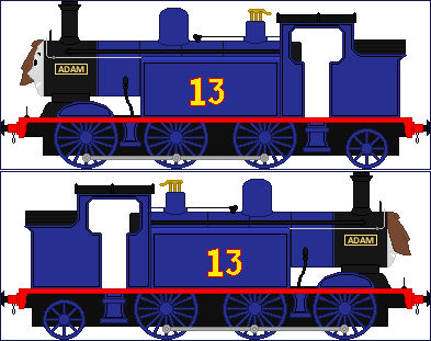 Adam The E4 Tank Engine by islandofsodorfilms on DeviantArt