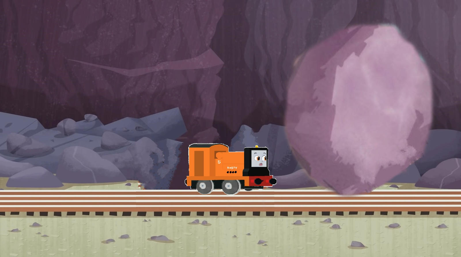 Rust Boulder Rusty And The Boulder 2021 by islandofsodorfilms on DeviantArt