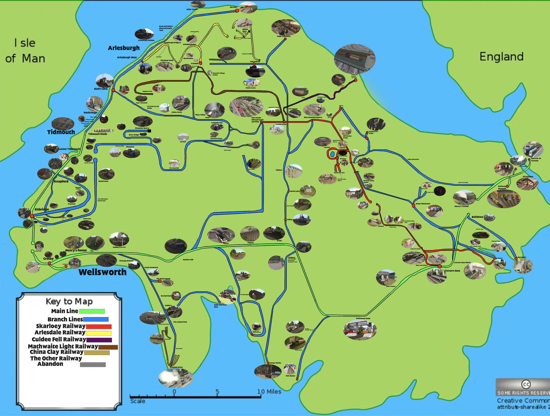 My Headcannon Island Of Sodor Map by islandofsodorfilms on DeviantArt