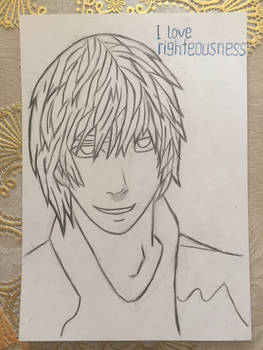 Yagami black and white ( Death Note )