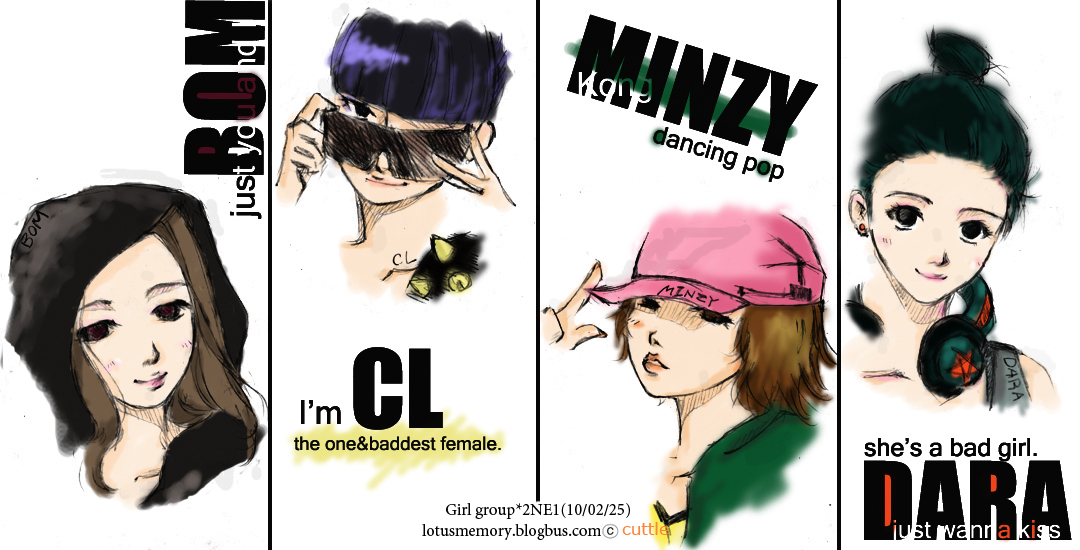 2NE1_colored