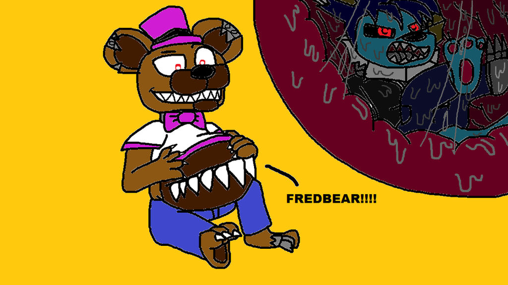 fnaf 4 nightmare fredbear by Fredbear7938 -- Fur Affinity [dot] net