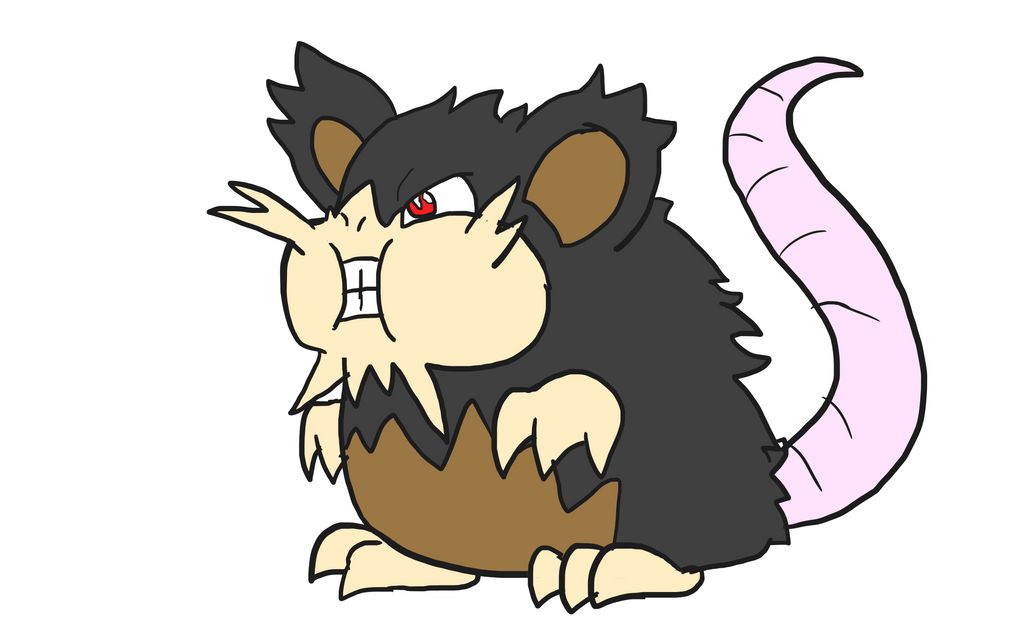 Alolan Raticate by vaporeon1511 on DeviantArt
