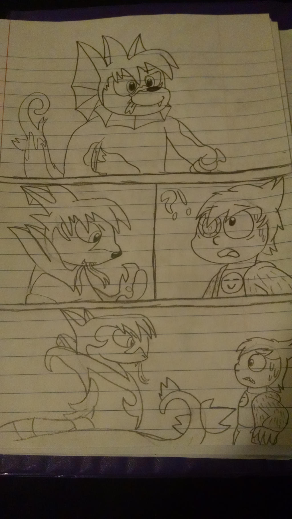 (Request[TF/Vore Comic]) Eaten by a TF'd Vappy 2