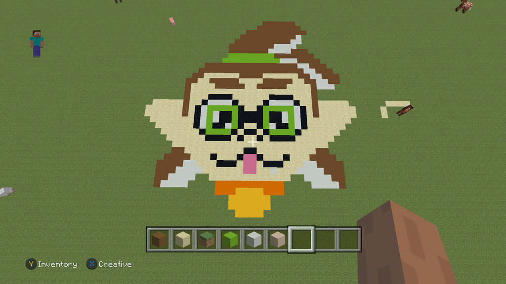 Minecraft Inkling Model Inkling Tiny in Minecraft~! ^w^ by vaporeon1511 on DeviantArt