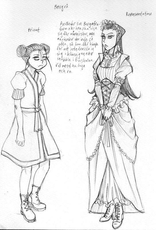 Fantasy sketches 4 by Ragathol on DeviantArt