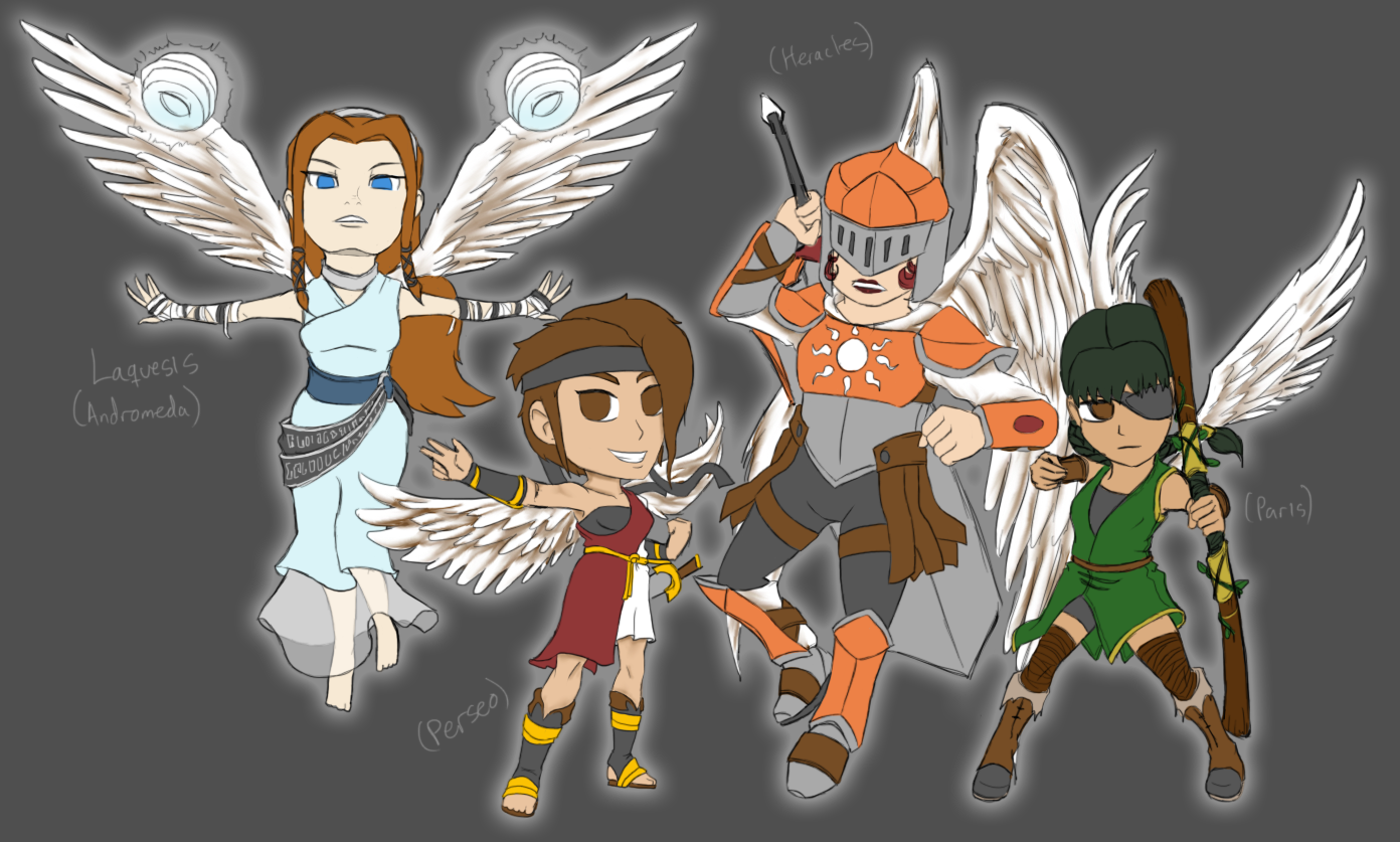 Kid Icarus OCs by athorment on DeviantArt