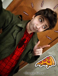 Cosplay Spider-man into the Spider-Verse - Pizza