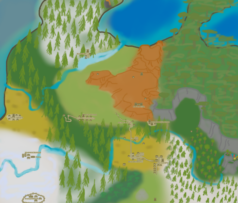 Tekkify Map w/ Cities by Jovski on DeviantArt
