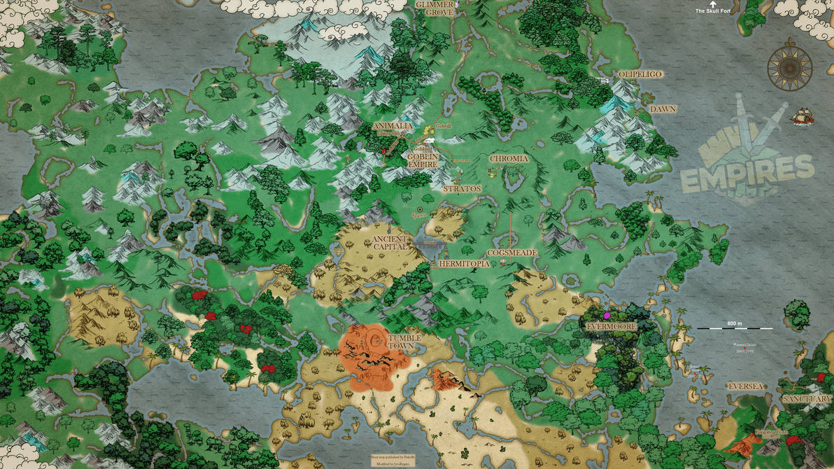 Empires SMP Season 2 Map by Jovski on DeviantArt
